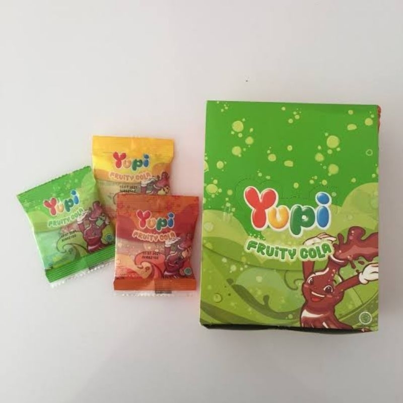 

Yupi Fruity Cola Box