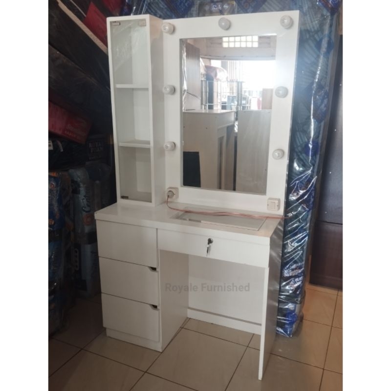 Meja Rias Kayu Lampu Meja Rias Lampu LED Meja Rias Minimalis Meja Rias Kaca