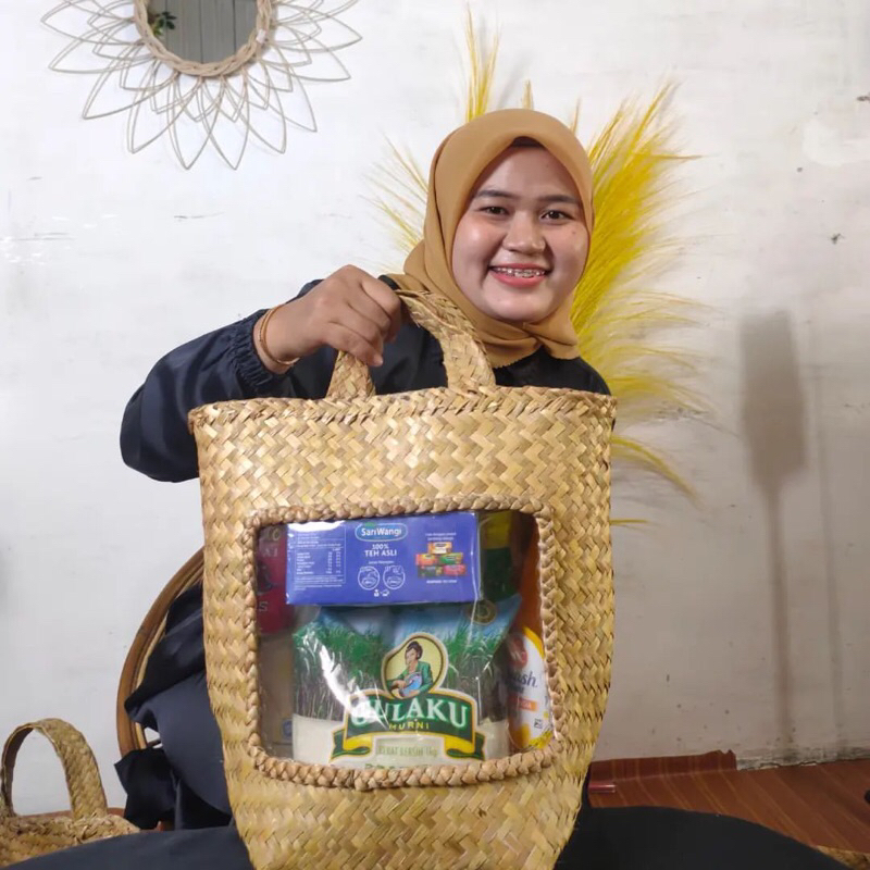 

TAS PURUN HAMPERS UK 30CM NO 2 BY: PURUNIK |OLEH-OLEH TABALONG|