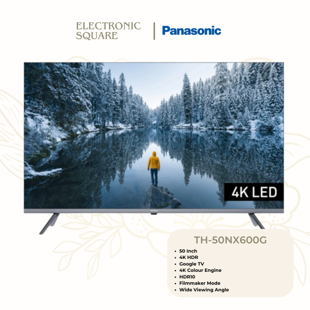 LED TV PANASONIC 50 Inch TH-50NX600G 4K HDR Google TV
