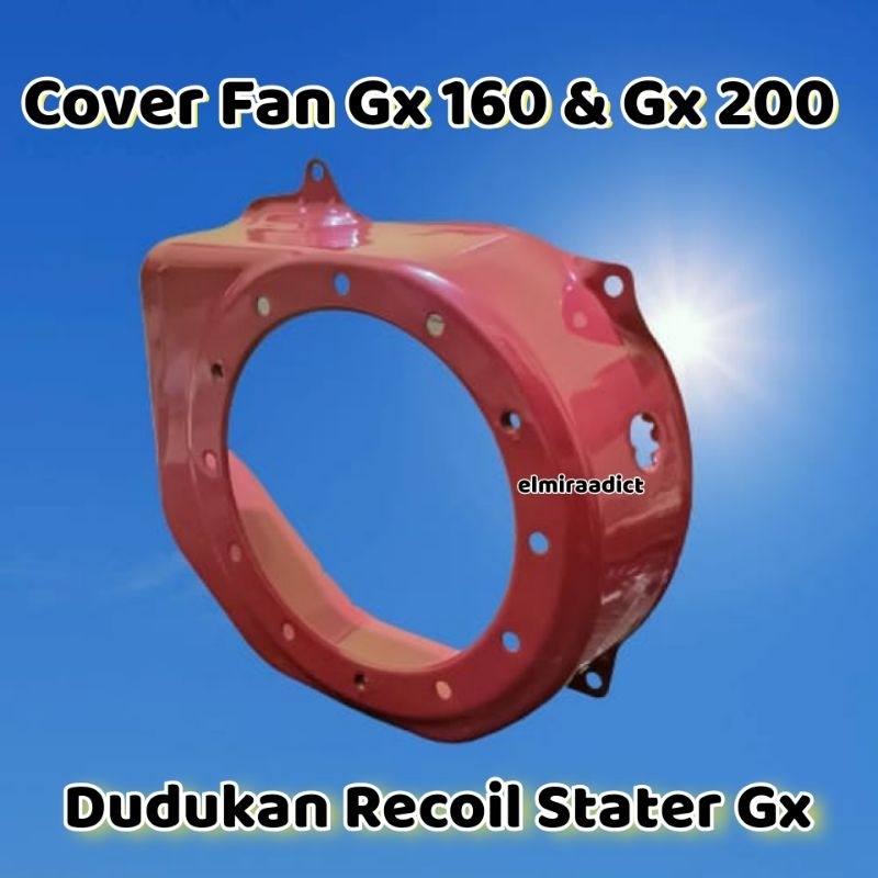 Cover Fan Dudukan Recoil GX 160 & GX 200 Tutup samping Mein Penggerak Gx160 dan gx 200
