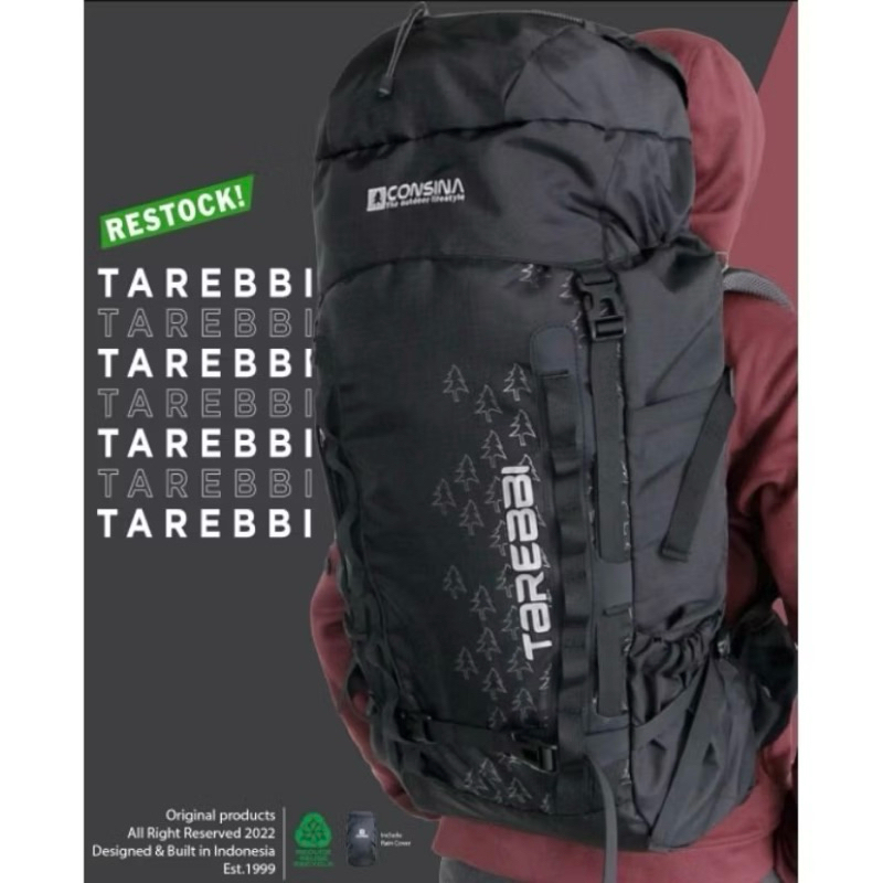 CARRIER CONSINA TAREBBI 60L (BLACK) SECOND LIKE NEW 95%