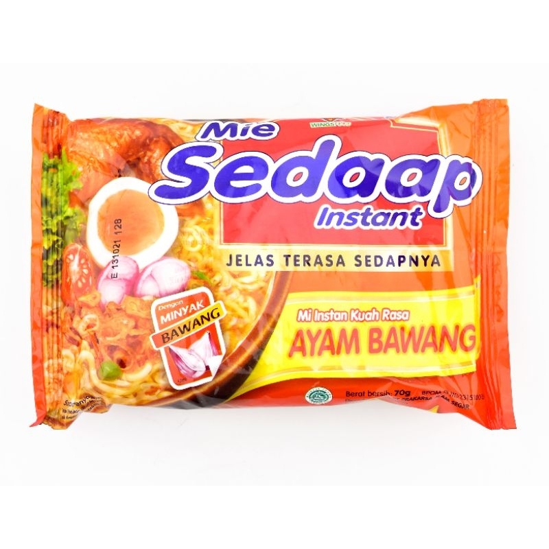 

Mie Sedaap Mi Instant Kuah Rasa AYAM BAWANG