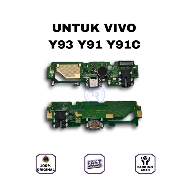 PAPAN UI VIVO Y91 Y93 / PAPAN CHARGER + MIC+ CON HP VIVO / FLEXIBEL VIVO Y93 Y91 Y91C