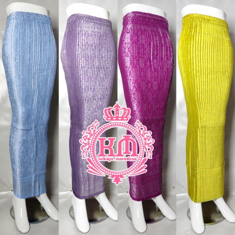rok songket plisket / rok plisket kebaya / rok kebaya songket / rok bawahan kebaya / rok plisket mot