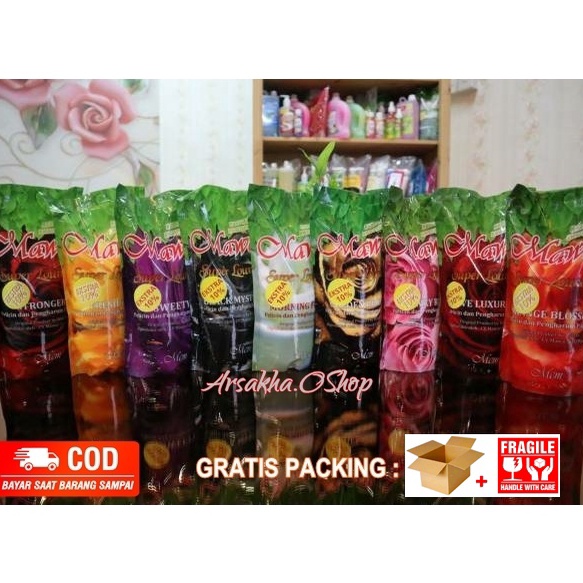Pewangi Pengharum Pelicin Pakaian Mawar Laundry MSL nal