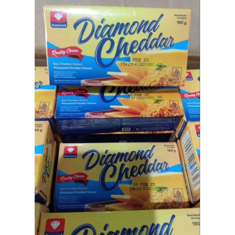 

keju Chedar diamond/keju chedar 180gr/diamond cheese chedar