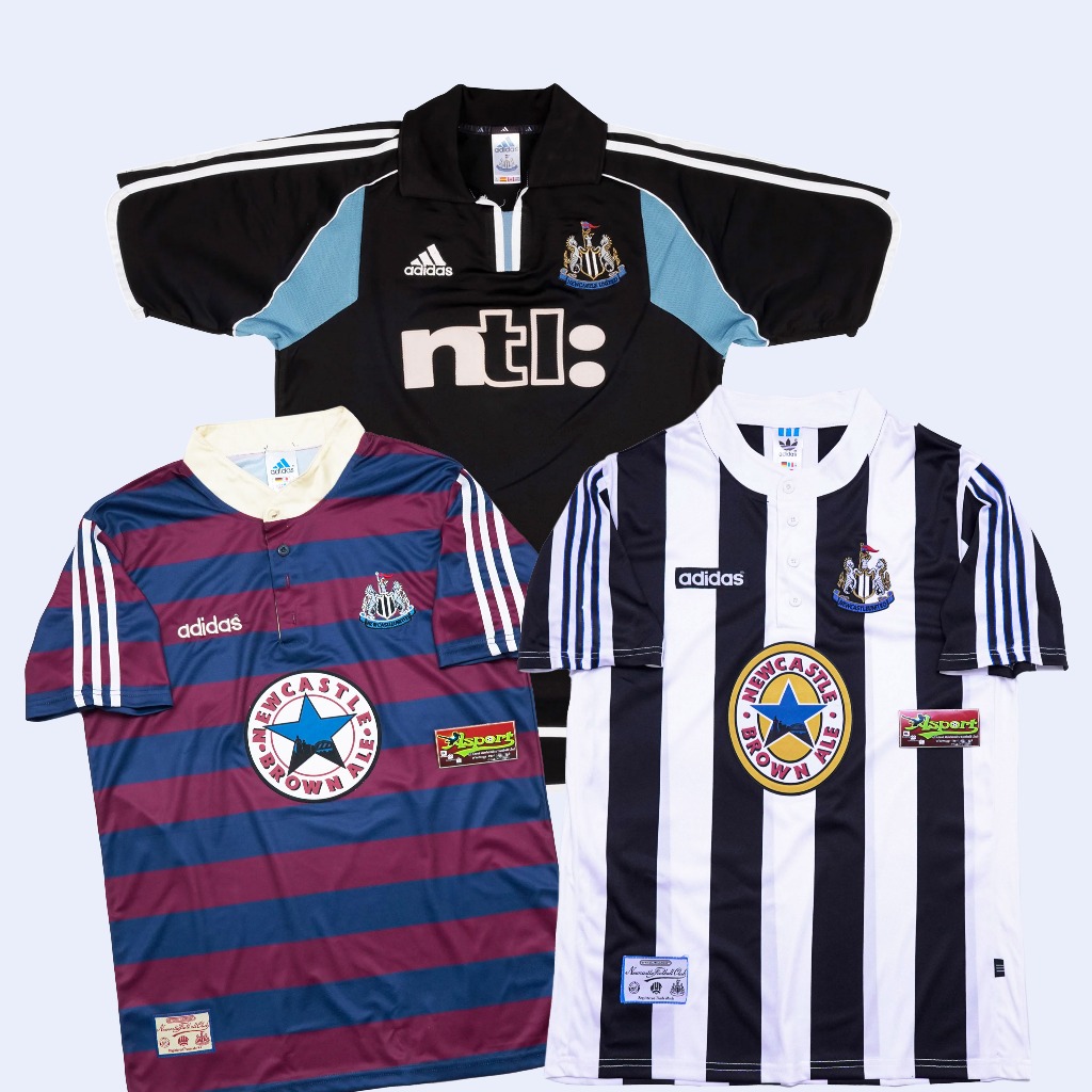 NEWCASTLE RETRO JERSEY BOLA RETRO NEWCASTLE 1995 96 2000 KOLEKSI JERSEY NEWCASTLE 1995 96 2000 RETRO