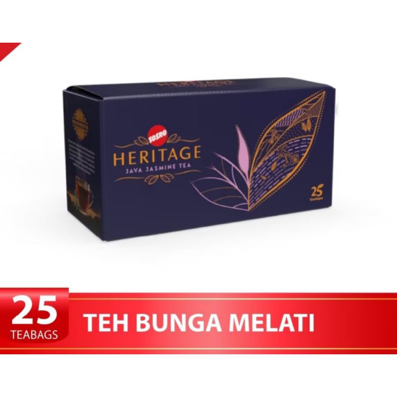 

Sosro Heritage Teh Celup Jasmine Box 25 x 2gr