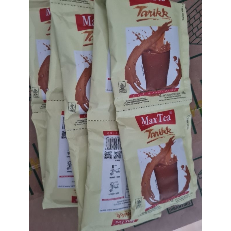 

Maxtea tarik 1 renceng 10 sachet