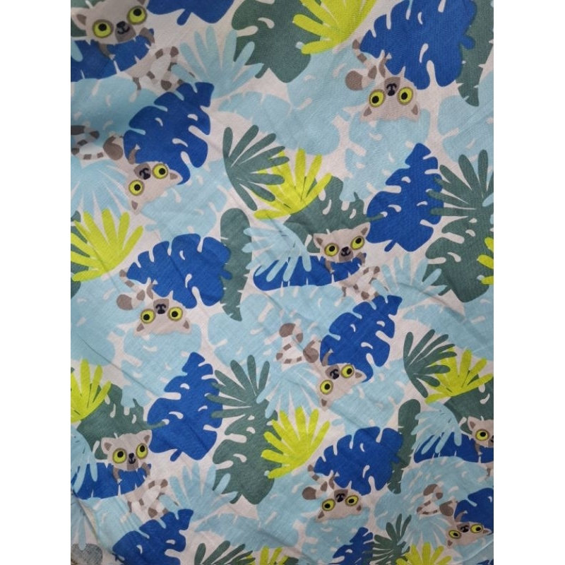 KAIN METERAN LINEN MOTIF KOALA LUCU GARMENT