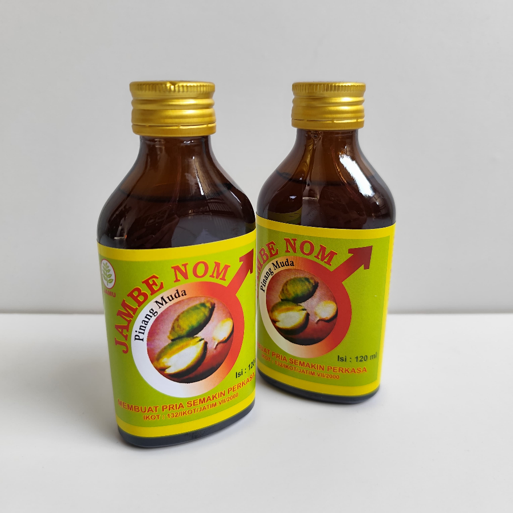 

Jambe Nom - Pinang Muda 120ml jamu herbal kesehatan pria FREE BUBBLE WRAP
