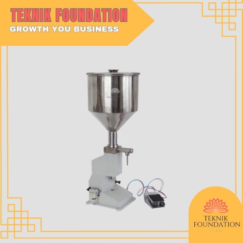 Mesin Filling Pengisi Cairan Pasta Cream Pneumatic Filling A02