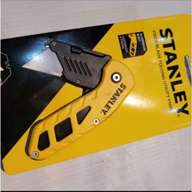 

STANLEY STHT10424 FIXED BLADE FOLDING UTILITY KNIFE/CUTTER LIPAT