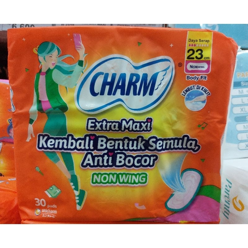 KZ - charm extra maxi non wing 23cm isi 30 pads