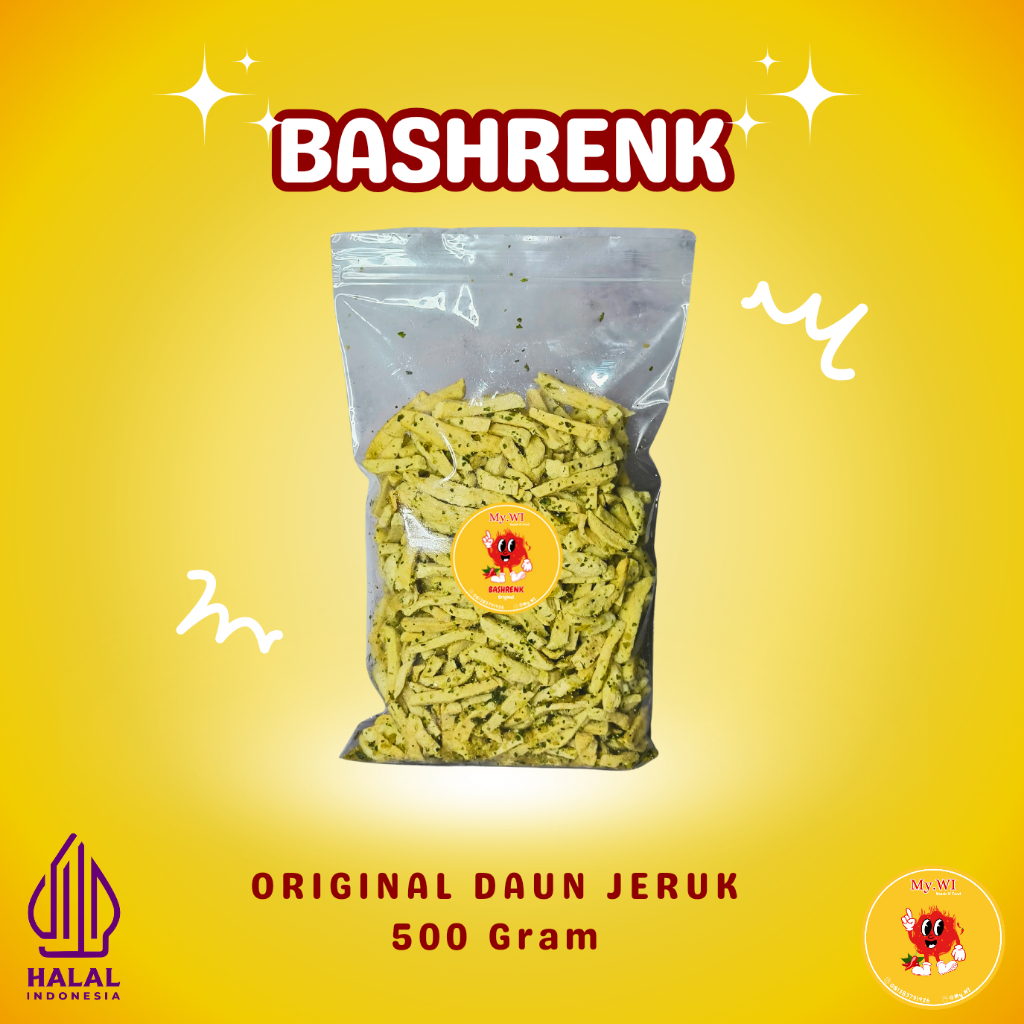 

500GR BASRENG STIK ORIGINAL GURIH DAUN JERUK CIKRUH MY.WI SNACK