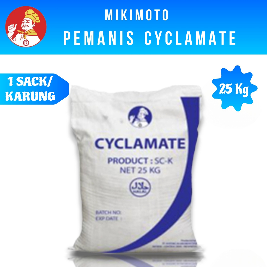 

MIKI Cyclamate Pemanis Makanan Dan Minuman Cyclamate SC-K - 1 SAK/KARUNG 25 Kg