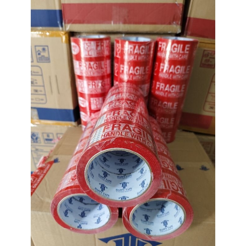 

LAKBAN FRAGILE 48 ×100 YARD MERAH