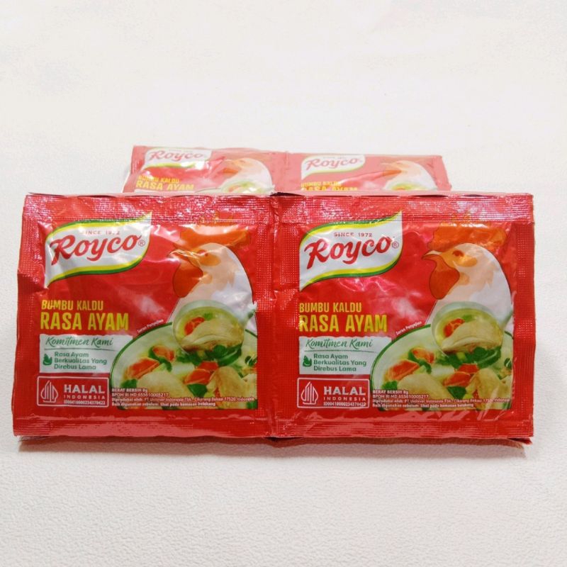 

0Bumbu Kaldu ROYCO 3 Renteng Isi 36 Sachet