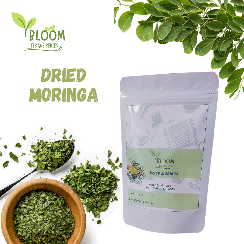 

BLOOM Dried Moringa / Daun Kelor Kering