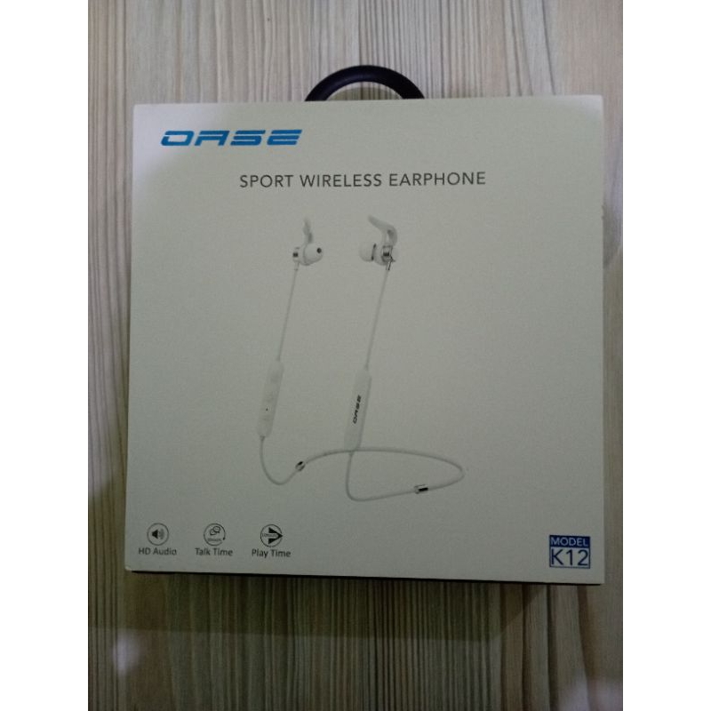 OASE model K12 sport wireless earphone hd audio termurah