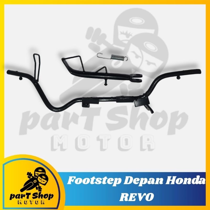 Besi Bostep Honda Revo Step postep footstep Pijakan kaki depan Revo Absolut Blade Lama Revo fit