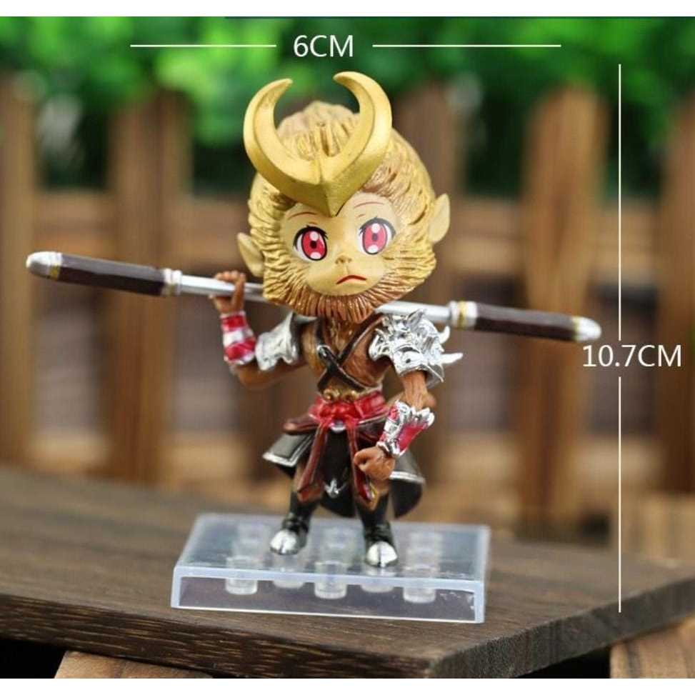 Sun Go kong Sun Wukong Kera Sakti/Figure pajangan Topper