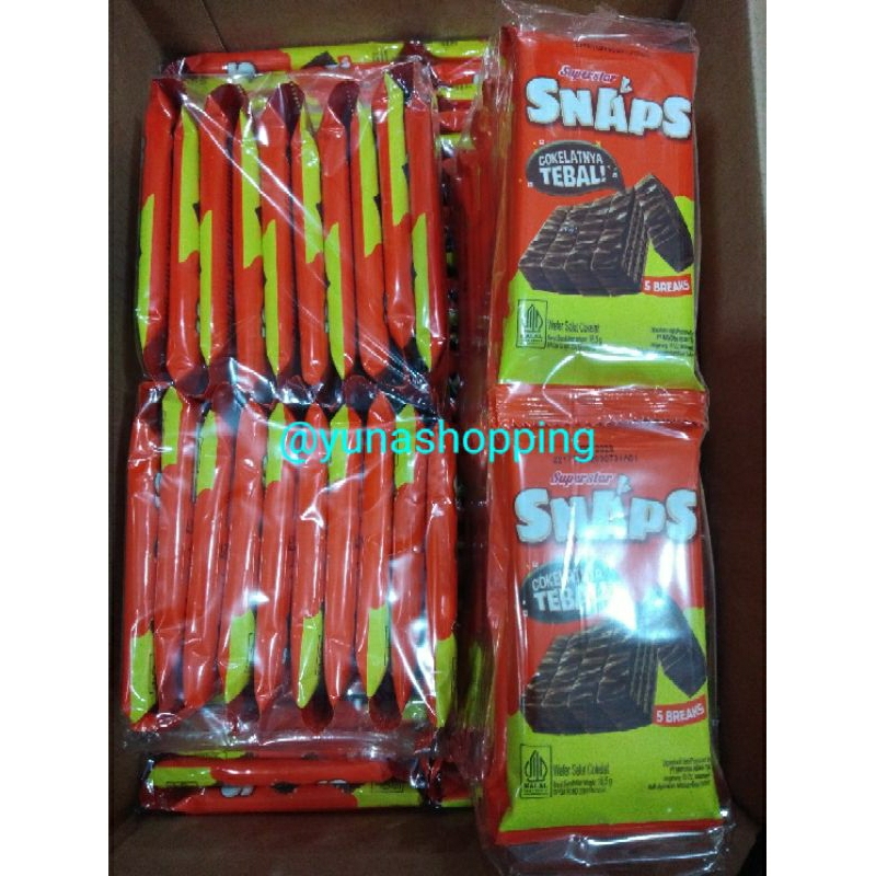 

Superstar Snaps wafer coklat 20pc @18.5