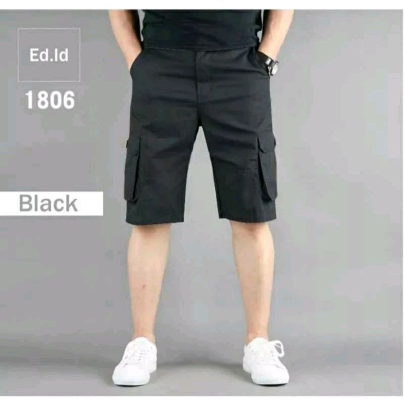 ✨OOTD PRIA✨Celana Pria Cargo Pendek