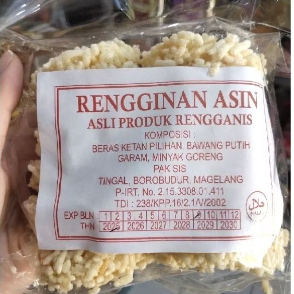 

Renginang Gurih dan enak Rengginan Asin Rengginan Manis