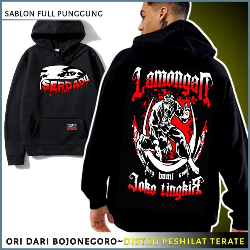JAKET HOODIE PSHT SERDADU LAMONGAN BUMI JOKO TINGKIR