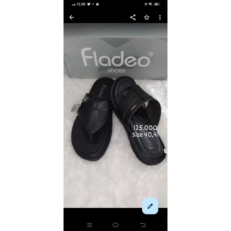 sandal fladeo matahari ori