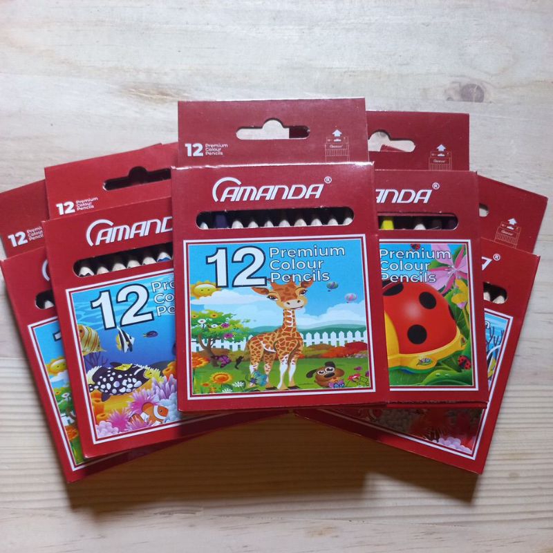 

Pensil Warna Colour Pencils 12 Warna