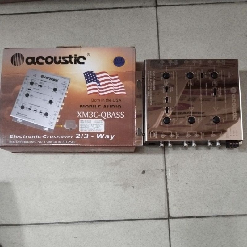Crossover acoustic xm3c-q bass