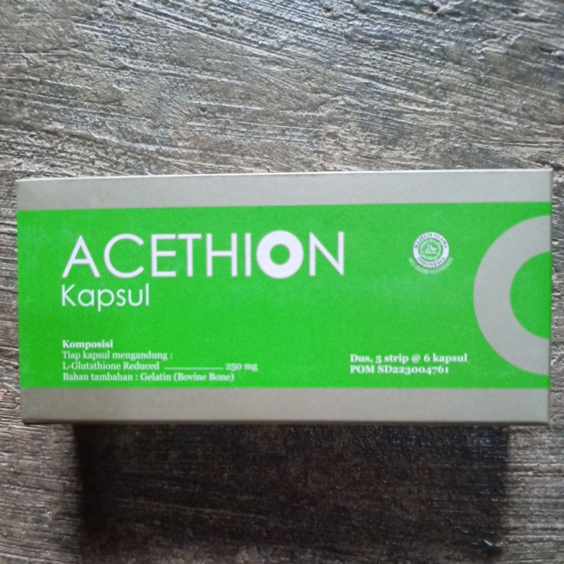 Acethion 30 Kapsul untuk mencerahkan kulit