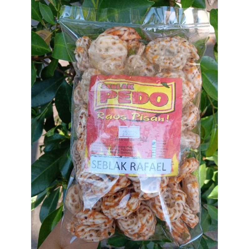 

KERUPUK SEBLAK RAFAEL DAUN JERUK 250gr