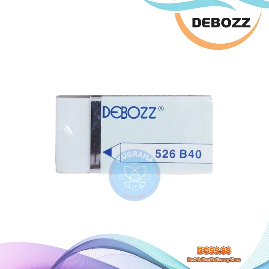 

ERASER / PENGHAPUS DEBOZZ 40 PUTIH (3 PCS)