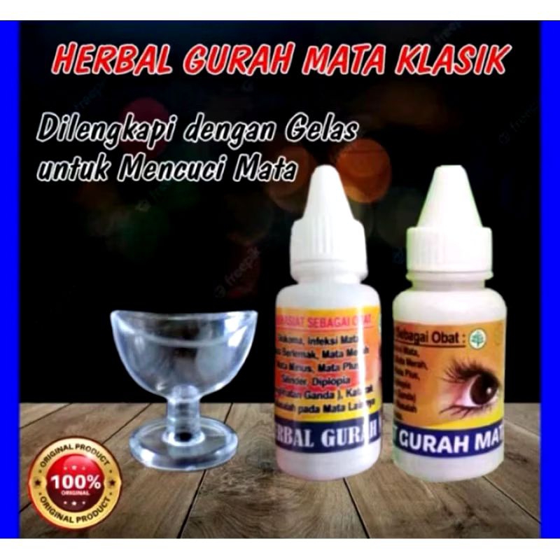 OBAT Gurah Mata Klasik Herbal Tidak Pedih di Mata Mengatasi Segala Macam Penyakit Mata Original