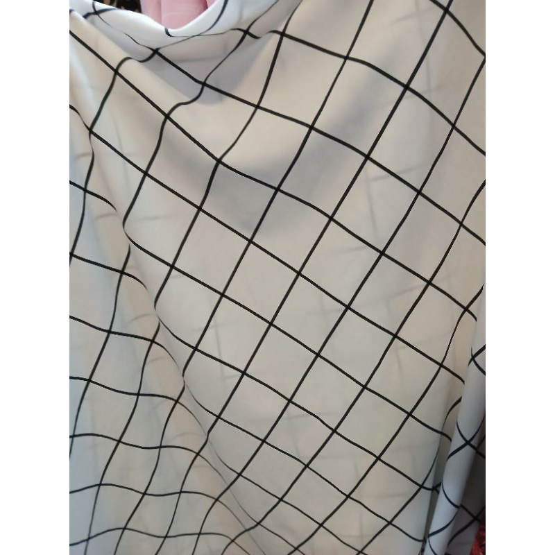 Kain/Bahan zara crepe motif kembang//Kain zara crepe premium//Bahan zara crepe meteran