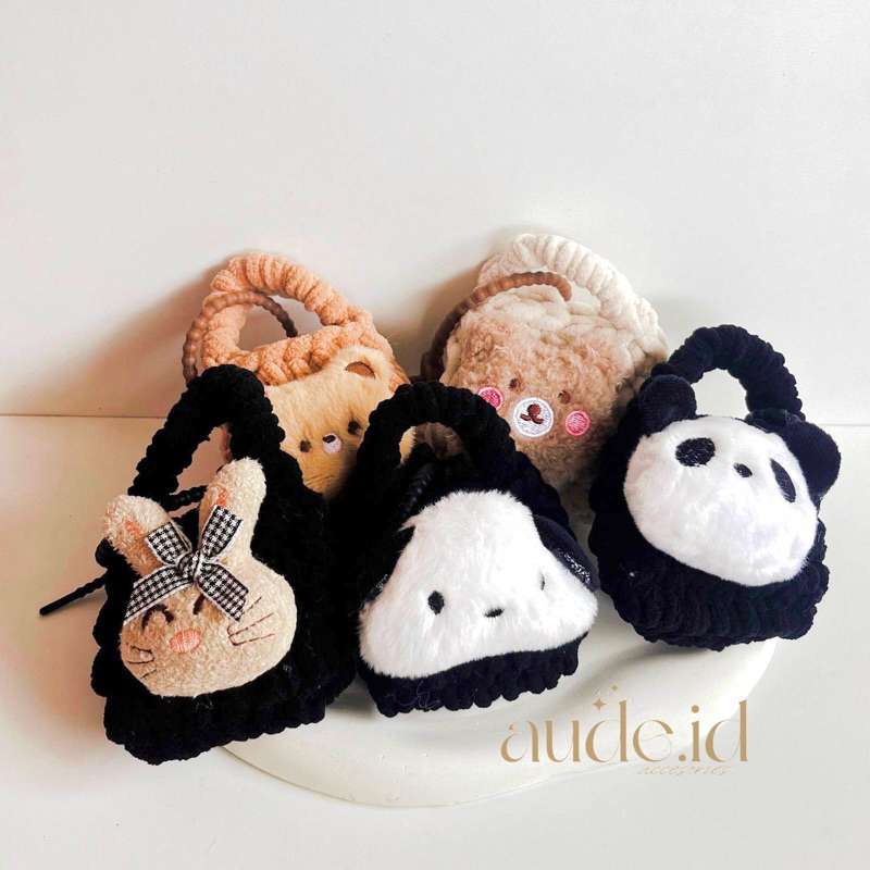 AUDE - Crochet Airpods Keychain | Gantungan Airpods | Gantungan Tas | Case Airpods | Casing Crochet 