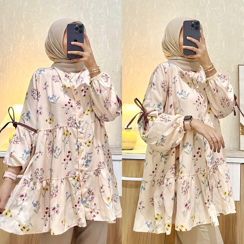 MAUDY RAYON MOTIF Blouse Rayon Motif untuk Wanita Ukuran Allsize MOTIF ALLSIZE