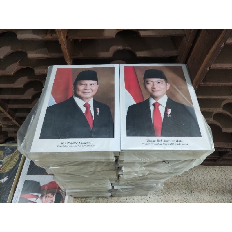 

Promo poster presiden dan wakil presiden terpilih prabowo-gibran periode 2024-2029 termurah.