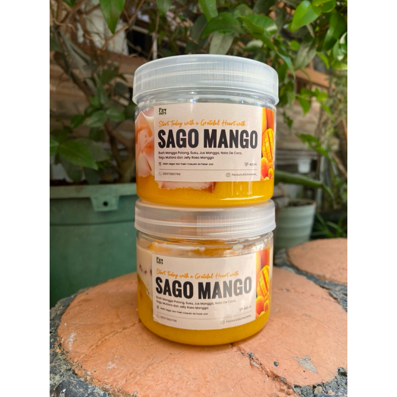 

Es Sago Rasa Mangga