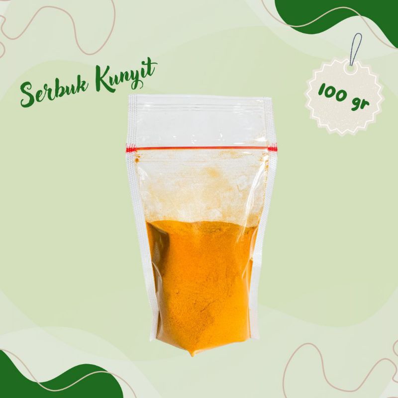 

TEPUNG KUNYIT PREMIUM 1 / TUMERIC POWDER PREMIUM 100 gr