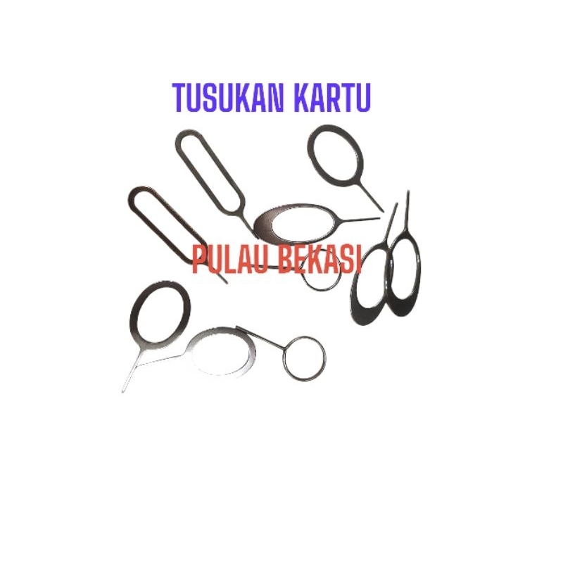 JARUM SIM CARD / PIN EJECTOR / TUSUKAN KARTU ASUS, IPHONE, OPPO, XIAOMI DLL - TUSUKAN KARTU UNIVERSA