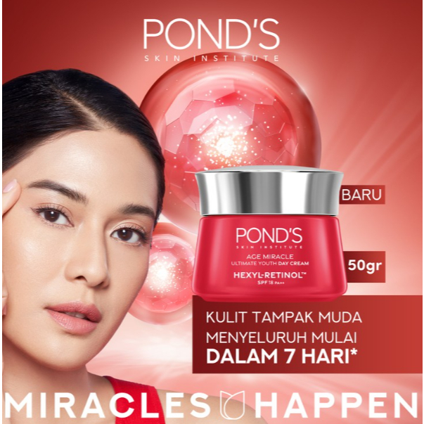 PONDS MIRACLE DAY CREAM 3X450G