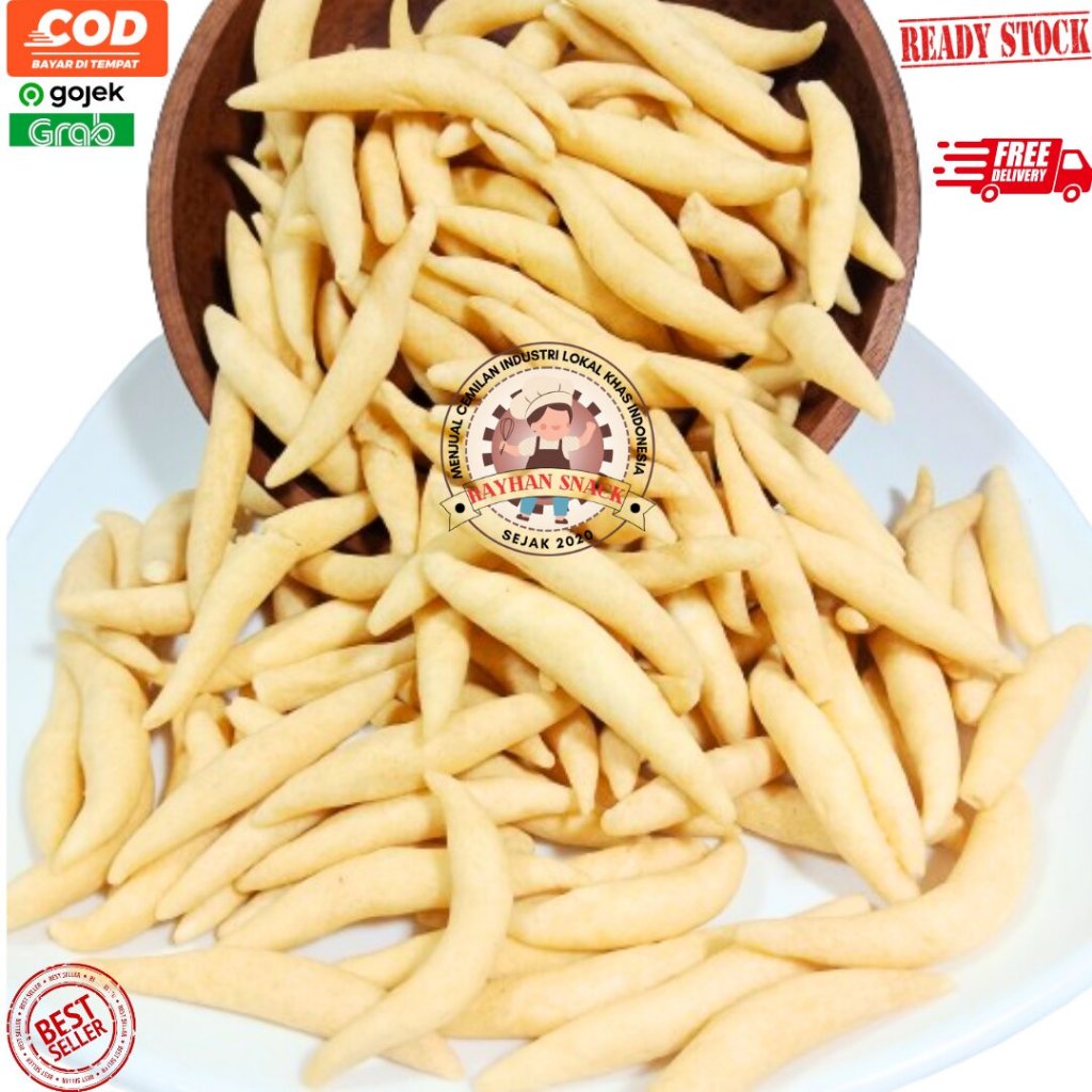 

Telor Gabus Telur Gabus Varian Rasa 250 gram