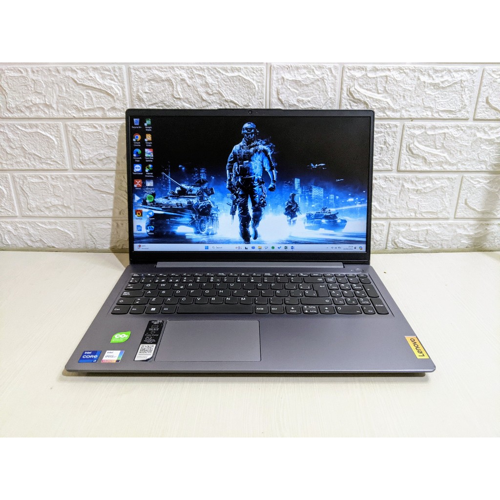 Lenovo Ideapad 3 Core i7 1165G7 Intel Iris RAM 16GB SSD 512GB Second Bekas Gaming Desain Gen 11