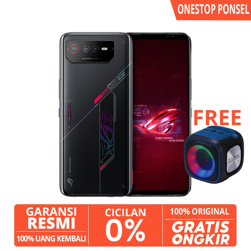Asus ROG Phone 6 8/256GB - 12/256GB Garansi Resmi Not Asus ROG Phone 5 5s