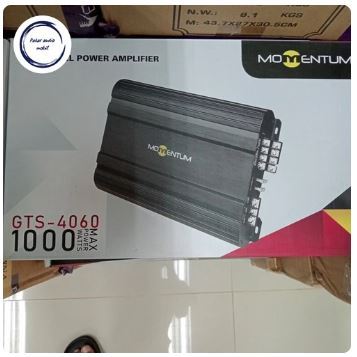 Power 4 Channel Momentum GTS-4060 4 CH / Power Amplifier Momentum 4 Channel / Power Momentum GTS 406